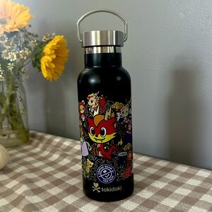 TOKIDOKI Coffee Bean Collab Limited Edition Black Stainless Steel Tumbler - 17oz